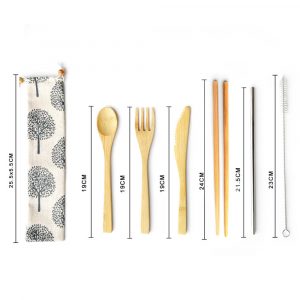 Bamboo Cutlery set