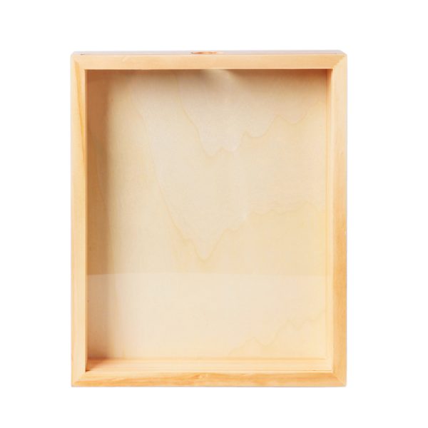 wood shadow box